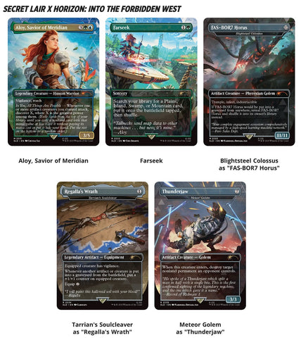 *Pre-Order* Magic The Gathering - Secret Lair: Drop Series - Playstation Super Drop - Horizon Zero Dawn : Huntress And The Machines (Non-Foil)