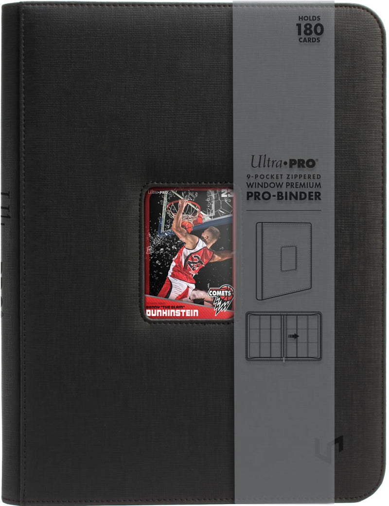 Ultra Pro - 4 pochettes zippées - Rouge - Classeur PRO (160) 
