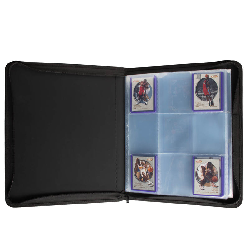 Ultra Pro - 4 pochettes zippées - Rouge - Classeur PRO (160) 