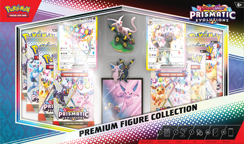*Pre-Order* Pokémon - Scarlet & Violet : Prismatic Evolutions - Premium Figure Collection