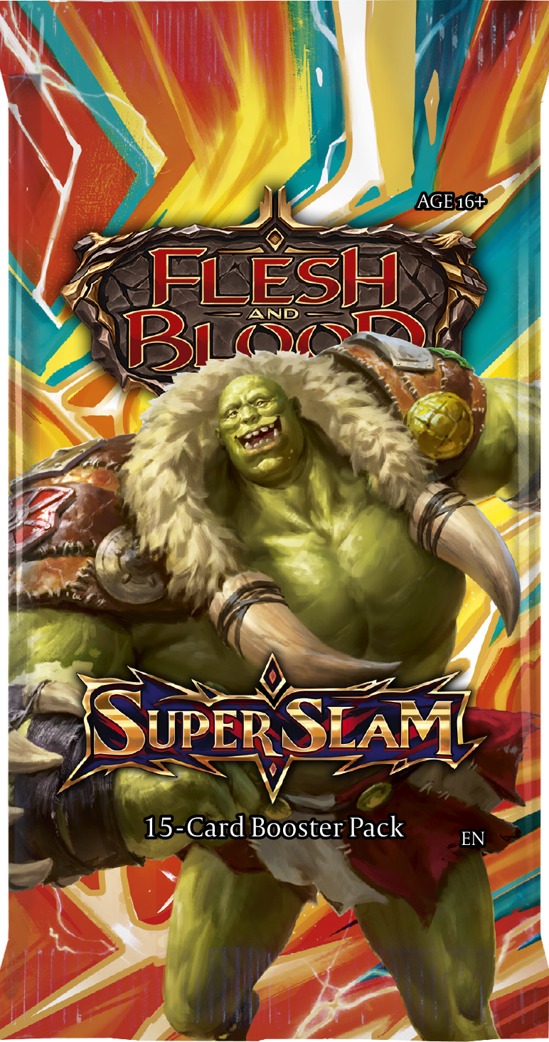 *Pre-Order* Flesh & Blood - Super Slam - Booster Pack