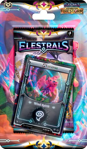 Elestrals - Firestorm - Reverse Stellar Lycarus Blister