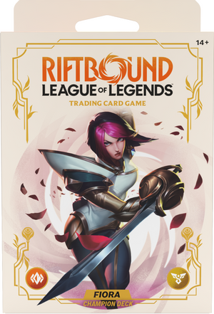 *Pre-Order* League Of Legends - Riftbound Spiritforged - Fiora - Champion Deck