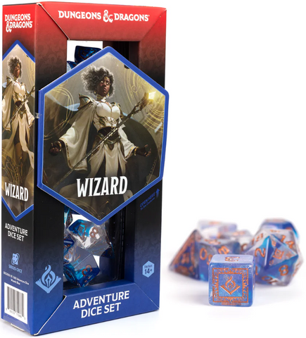 Dungeons & Dragons - Adventure Dice Wizard - Blue