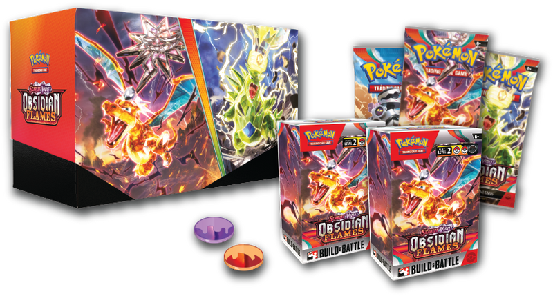 Pokemon - Scarlet And Violet - Obsidian Flames - Build And Battle Stadium