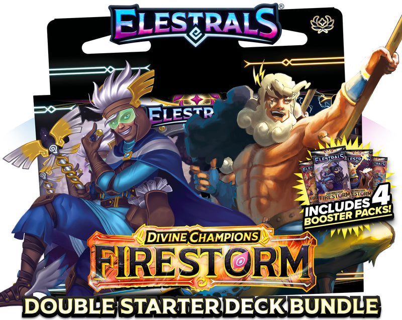 *Pre-Order* Elestrals - Firestorm - Herms Vs. Zeus Double Starter Deck Bundle
