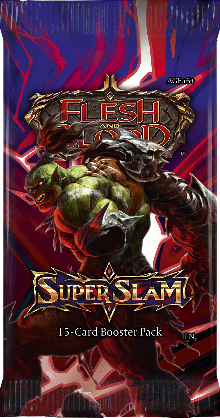 *Pre-Order* Flesh & Blood - Super Slam - Booster Pack