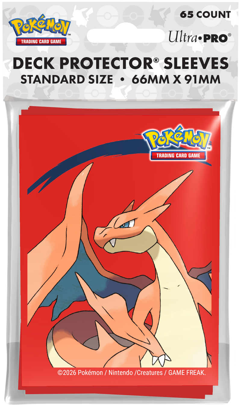 Ultra Pro - Pokemon - Mega Charizard Sleeves (65ct) (Choose Your Design)