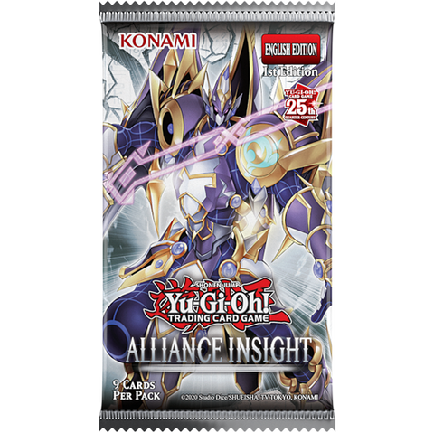 Yu-Gi-Oh! - Alliance Insight - Booster Pack - 1st Edition