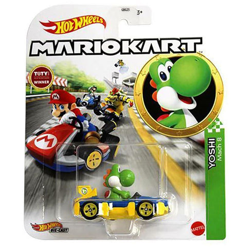 Hot Wheels - Mario Kart - Yoshi Mach 8