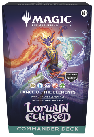 *Pre-Order* Magic The Gathering - Lorwyn Eclipsed - Dance of the Elements - Commander Deck