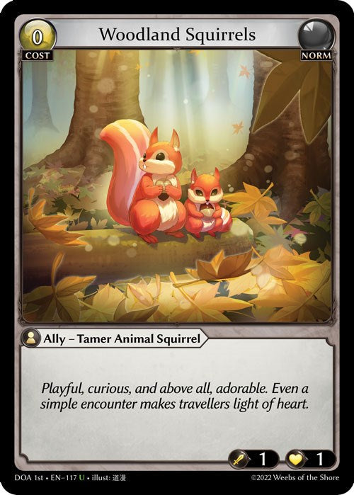 Woodland Squirrels (117) [Dawn of Ashes: 1st Edition]