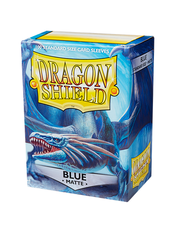 Dragon Shield - Standard Matte Sleeves - Blue (100)