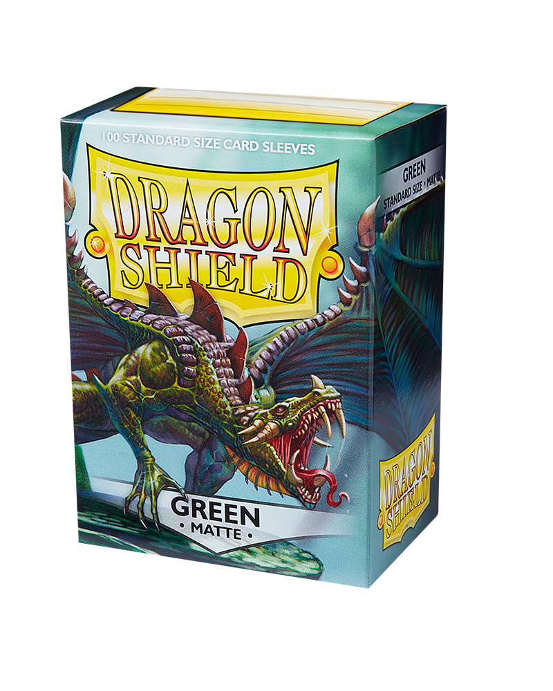 Dragon Shield - Standard Matte Sleeves - Green (100)