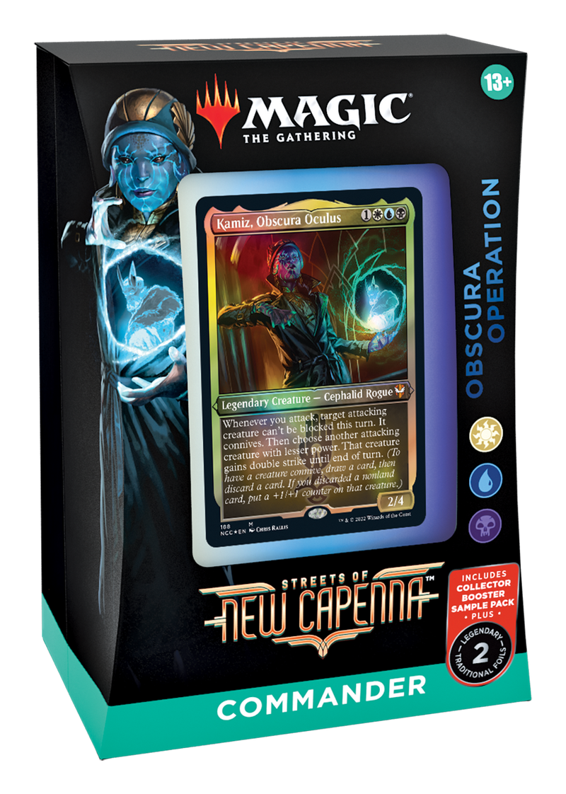 Magic - Streets Of New Capenna - Obscura Operation (White-Blue-Black) - Commander Deck