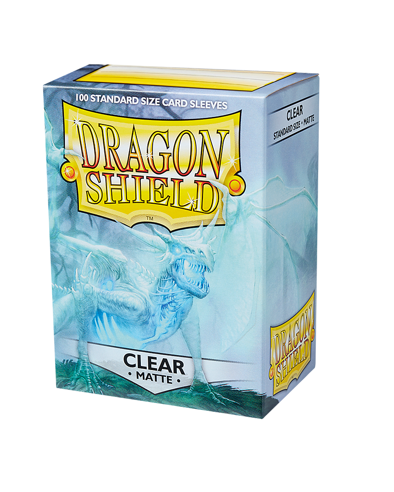 Dragon Shield - Standard Matte Sleeves - Clear (100)