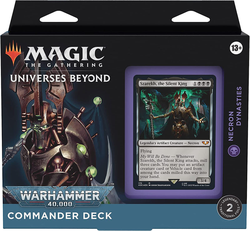 Magic - Warhammer 40000 - Regular Commander Decks - Necron Dynasties